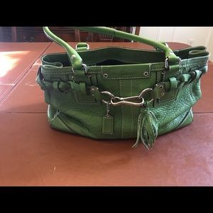 Coach vintage leather purse